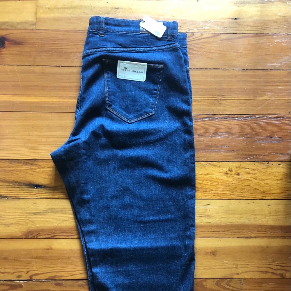 Men’s blue jeans by Peter Millar